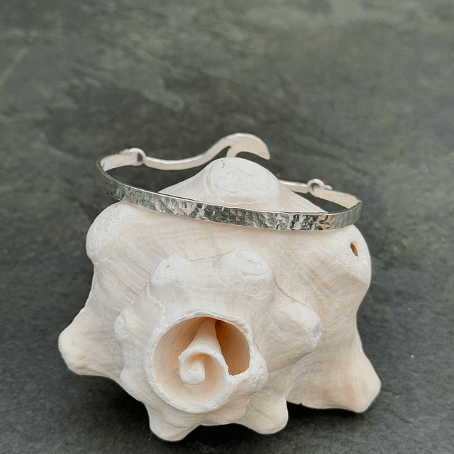 Hammered Wave Bangle