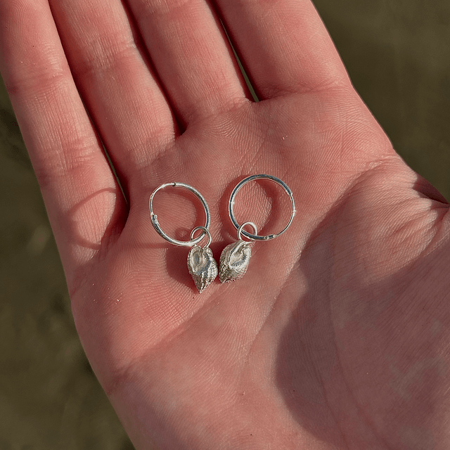 Spiral Shell Earrings