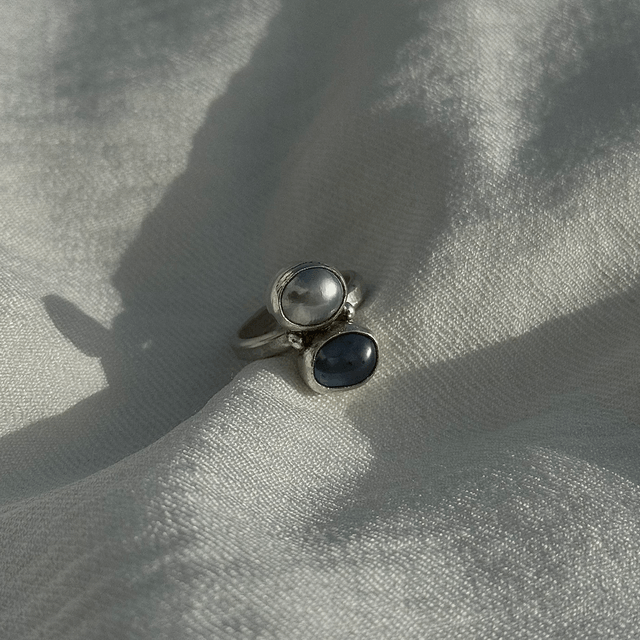Freshwater Pearl Duo Ring