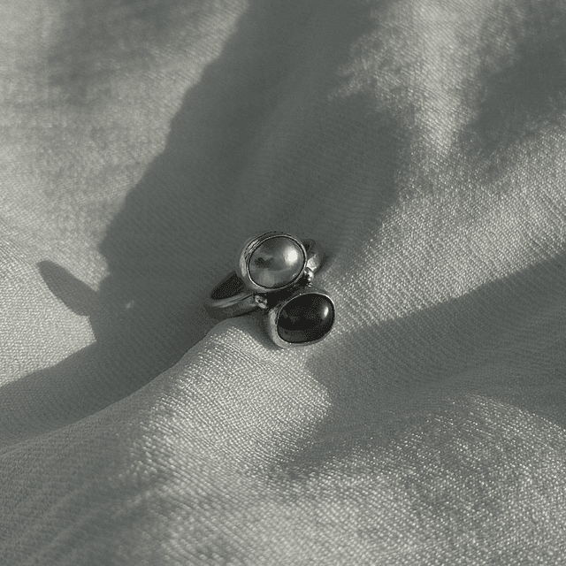 Freshwater Pearl Duo Ring